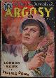  ARGOSY (GARNETT RADCLIFFE; GEORGES SURDEZ; RICHARD WORMSER; EDGAR RICE BURROUGHS; STOOKIE ALLEN; PHILIP KETCHUM; JOHN HOLDEN; KARL DETZER; HENRY F. CHURCH; RALPH MITCHELL BENTON; EDUARD HELLMAN OHLSON), Argosy Weekly: January, Jan. 15, 1938 ("Carson of Venus")