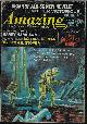  AMAZING (BRIAN W. ALDISS; H. I. BARRETT; P. F. COSTELLO; DAVID H. KELLER, M.D.; H. B. HICKEY; CRAIG BROWNING - AKA ROG PHILLIPS; RALPH ROBIN), Amazing Stories: April, Apr. 1968 (Cover and Spine State - June 1968)