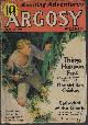  ARGOSY (DONALD BARR CHIDSEY; WILLIAM EDWARD HAYES; PATRICK LEE; FOSTER-HARRIS; GEORGE CHALLIS - AKA MAX BRAND, OR FREDERICK FAUST; STOOKIE ALLEN; RALPH R. PERRY; TOM CURRY; WILLIAM MERRIAN ROUSE), Argosy Weekly: July 25, 1936 ("the Golden Knight")