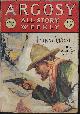  ARGOSY (CORALIE STANTON & HEATH HOSKEN; A. MERRITT; GEORGE M. JOHNSON; BEATRICE ASHTON VANDEGRIFT; GORDON STILES; JOHN WILSTACH; HOWARD E. MORGAN; A. T. LOCKE; JOHN H. THOMPSON; HENRY LEWIS RENNICK), Argosy All-Story Weekly: July 23, 1927 ("Seven Footprints to Satan")