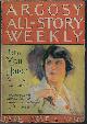  ARGOSY (GEORGE ALLAN ENGLAND; HORACE HOWARD HERR; AUSTIN HALL & HOMER EON FLINT; JOHN CHARLES BEECHAM; GEORGE C. SHEDD; HAMILTON CRAIGIE; GEORGE M. A. CAIN; T. F. T. WEST; KATHERINE HARRINGTON; MURRAY LEINSTER), Argosy All-Story Weekly: June 4, 1921 ("the Blind Spot")