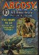  ARGOSY (THEODORE ROSCOE; H. BEDFORD-JONES; ROBERT E. PINKERTON; STOOKIE ALLEN; RICHARD SALE; C. S. FORESTER; W. A. WINDAS; WILLIAM E. BARRETT; FRANK RICHARDSON PIERCE; WALTER RIPPERGER), Argosy Weekly: October, Oct. 8, 1938 ("Beat to Quarters")