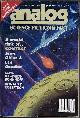  ANALOG (JERRY OLTION & LEE GOODLOE; CHARLES D. ECKERT; MAYA KAATHRYN BOHNHOFF; DONALD F. ROBERTSON; ROBERT R. CHASE; FRANCIS MARION SOTY; JEFF HECHT; MARK MILLER)), Analog Science Fiction/ Science Fact: November, Nov. 1991