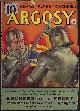  ARGOSY (ROY DE S. HORN; T. T. FLYNN; STOOKIE ALLEN; EUSTACE L. ADAMS; EUSTACE L. COCKRELL; ALFRED BATSON; BENNETT FOSTER; GARNETT RADCLIFFE; JACK MANN; DR. CHARLES TICKNOR TOLSON), Argosy Weekly: January, Jan. 6, 1940 ("Rawhide Road"; "Maker of Shadows")