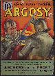  ARGOSY (ROY DE S. HORN; T. T. FLYNN; STOOKIE ALLEN; EUSTACE L. ADAMS; EUSTACE L. COCKRELL; ALFRED BATSON; BENNETT FOSTER; GARNETT RADCLIFFE; JACK MANN; DR. CHARLES TICKNOR TOLSON), Argosy Weekly: January, Jan. 6, 1940 ("Rawhide Road"; "Maker of Shadows")