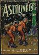  ASTOUNDING (CLIFFORD D. SIMAK; WILLIAM SELL; NAT SCHACHNER; RAYMOND Z. GALLUN; EANDO BINDER; L. SPRAGUE DE CAMP; KENT CASEY; L. RON HUBBARD; PETER VAN DRESSER), Astounding Science-Fiction: October, Oct. 1938 ("the Tramp")