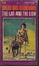  BURROUGHS, EDGAR RICE, The Lad and the Lion