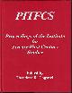0911682309 COGSWELL, THEODORE R. (EDITOR), Pitfcs Proceedings of the Institute for Twenty-First Century Studies