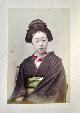  TAMAMURA, KOZABURO & KUSAKABE, KIMBEI; etc.:, [PHOTOALBUM - JAPAN]. A Japanese lacquer album with fifty hand-coloured photographs. About 1880s.