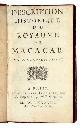  [GERVAISE, NICHOLAS]:, Description historique du royaume de Macacar. Divisée en trois livres. Paris, chez Hilaire Foucault, 1688.