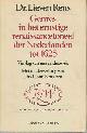 9029160039 Rens, Dr. Lieven., Genres in het Ernstige Renaissancetoneel der Nederlanden tot 1625: Verslag van een onderzoek.