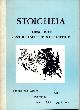  Schulte, Annelies & Rudi te Velde (redactie), Stoicheia: Tijdschrift voor Historische Wijsbegeerte.