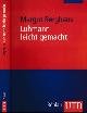 9783825223601 Berghaus, Margot., Luhman Leicht Gemacht.
