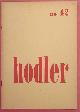  SM 1948:, Ferdinand Hodler. Cat. 42.