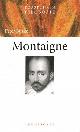  BURKE, PETER., Montaigne.  Kopstukken filosofie. isbn 9789056372323