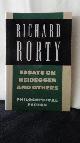  Rorty, Richard,, Essays on Heidegger and Others.