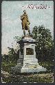  Postcard, Monument of Robert Burns, Garfield Park, Chicago, Illinois