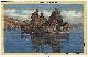  Postcard, Phantom Ship, Crater Lake National Park Oregon