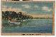  Postcard, Greetings from Mackinaw City, Michigan with Sail Boats