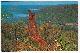  Postcard, Aerial View of Bowman's Hill and Tower, Washington Crossing Park, Bucks Co. , Pennsylvania