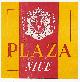  Advertisement, Vintage Luggage Label for Plaza, Nice, France