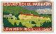  Advertisement, Vintage Luggage Label for Grand Hotel Panhans, Semmering, Austria
