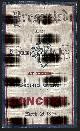  Advertisement, Victorian Canvas Card 2nd Regiment National Guards Concert March, 26, 1874