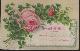  Advertisement, Victorian Reward of Merit with Pink Roses