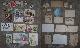  Advertisement, Lot of Eighteen Victorian Die Cuts and Trade Cards Scrap with Flowers