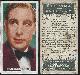  Advertisement, Vintage Ardath Cigarette Card with Sir Cedric Hardwicke