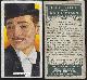  Advertisement, Vintage Ardath Cigarette Card with Clark Gable