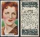  Advertisement, Vintage Ardath Cigarette Card with Gracie Fields