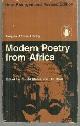  Moore, George editor, Modern Poetry from Africa