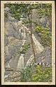  Postcard, Glen Burnia Falls, Blowing Rock, North Carolina