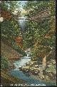  Postcard, Chain Mills Falls, Madison, Indiana