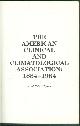  Harvey, A. McGehee, American Clinical and Climatological Association, 1884-1984