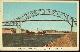  Postcard, Boat Passing Under Sagamore Bridge on Cape Cod Canal