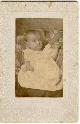  Photograph, Baby in Christening Gown Cabinet Card