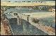  Postcard, Us Government Dam and Locks and Ford Bridge Minneapolis, Minnesota