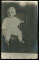  Postcard, Real Photo Postcard of Baby Boy Sitting in Chair