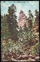  Postcard, Prospect Dome, South Cheyenne Canon, Colorado