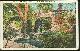  Postcard, Rustic Stone Bridge Busch Garden Pasedena, California