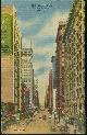  Postcard, State Street Looking North, Chicago Illinois