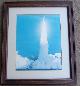  , Framed Photograph of Space Shuttle Lift Off