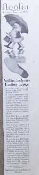  Advertisement, 1917 Ladies Home Journal Advertisement for Neolin Shoe Soles