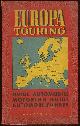  Hallwag, Europa Touring Guide Automobile, Motoring Guide, Automobilfuhrer