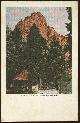  Postcard, Pavilion, North Cheyenne Canon, Colorado Springs, Colorado