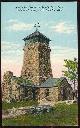  Postcard, Bunker Tower, Cheaha State Park, Alabama