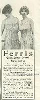  Advertisement, 1917 Ladies Home Journal Ferris Good Sense Corset Waists Magazine Advertisement