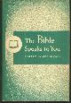  Brown, Robert McAfee, Bible Speaks to You